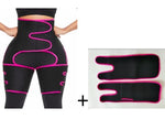 Sports Waist Belt Adjustable One-piece Girdle Leg Straps