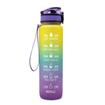 Motivational Water Bottle Cycling Leakproof