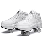 Sneaker Roller Shoes - double-row Roller Skates