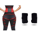 Sports Waist Belt Adjustable One-piece Girdle Leg Straps