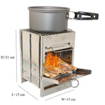 Wood stove for Outdoor Cooking