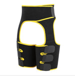 Sports Waist Belt Adjustable One-piece Girdle Leg Straps