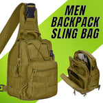 Waterproof Tactical Sling Chest Pack Shoulder Bag