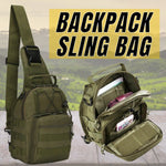 Tactical Sling Chest Pack Shoulder Bag