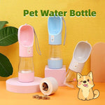 Pet Dog Water Bottle Feeder Bowl