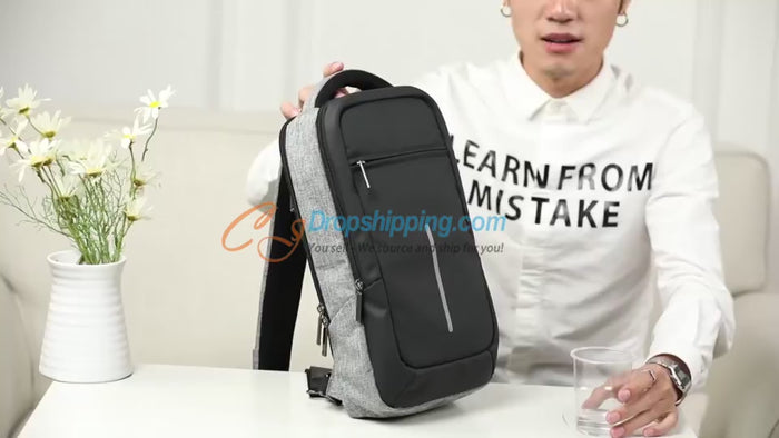 Anti-Theft USB Charging Chest Bag for Travel & Security | Happysoul